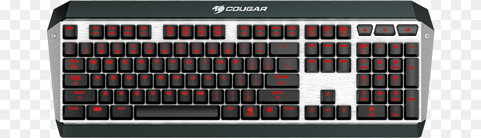 Photos Cougar Attack X3 Mechanical Keyboard Cherry Mx Red, Computer, Computer Hardware, Computer Keyboard, Electronics Free Png Download