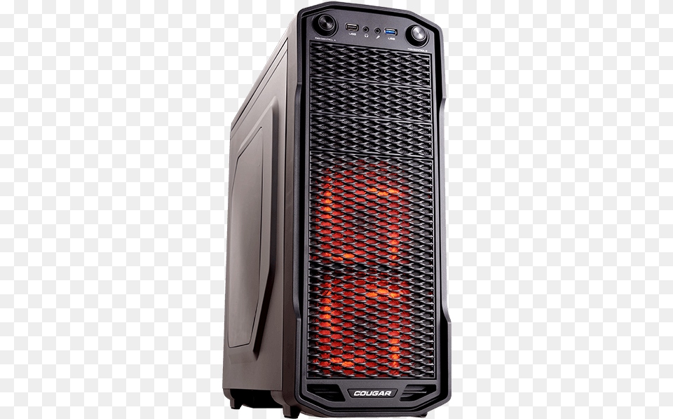 Photos Cougar Mx310 Black Mid Tower Case, Appliance, Device, Electrical Device, Heater Free Png