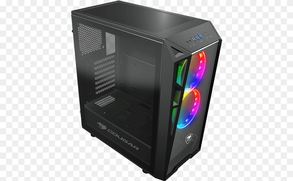 Photos Cougar Turret Rgb Case, Computer Hardware, Electronics, Hardware, Light Free Transparent Png