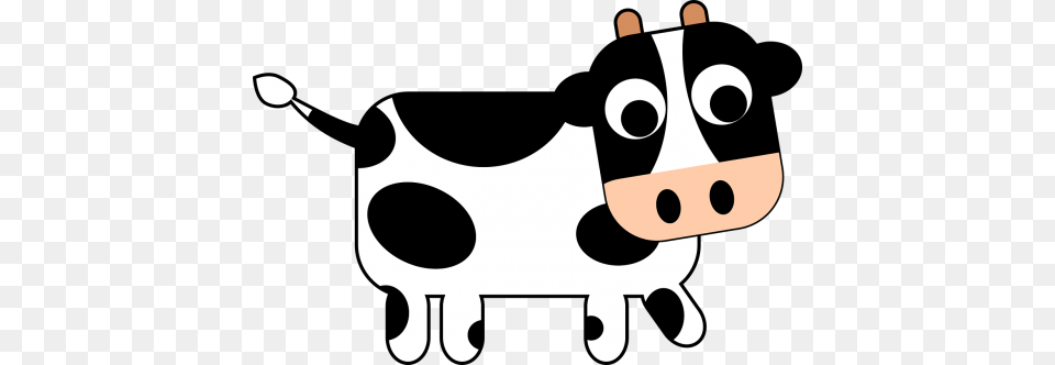 Photos Cow Cartoon Search Download, Animal, Cattle, Livestock, Mammal Png Image