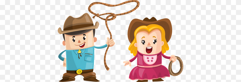 Photos Cowboy Girl Search, Baby, Person, Face, Head Free Png Download