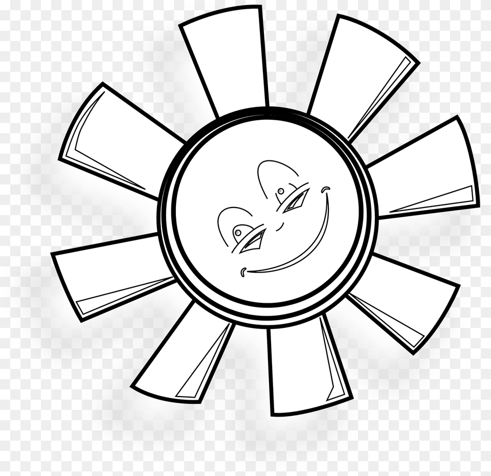 Photos Of Sun Black And White Clip Art Circle Png Image