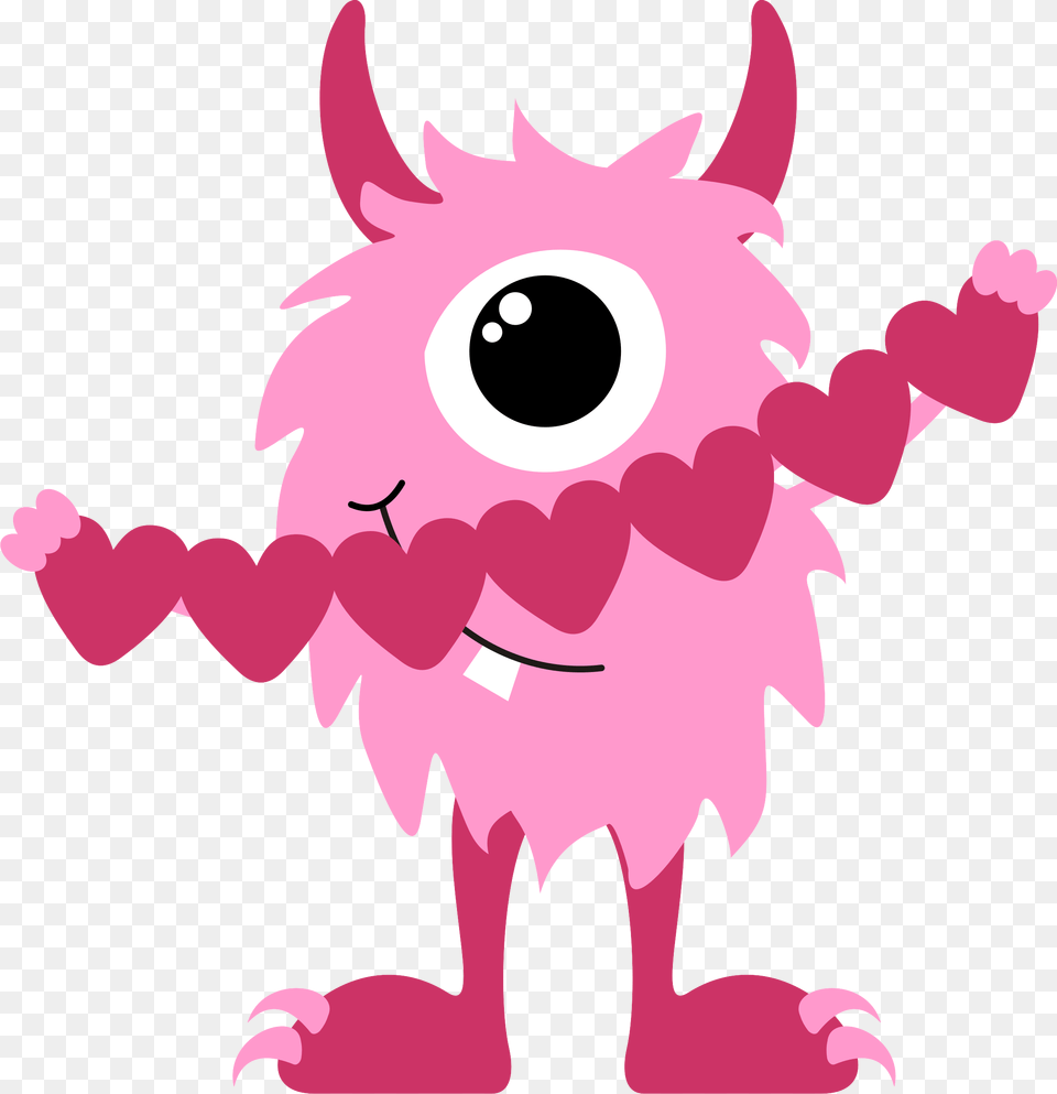 Photos Of Valentine Monster Clip Art Monster Valentine Free Transparent Png