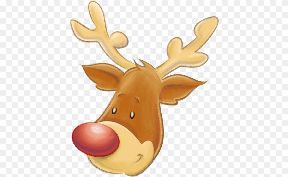 Photos Rudolph The Red Nosed Reindeer Search Download, Animal, Deer, Mammal, Wildlife Free Png