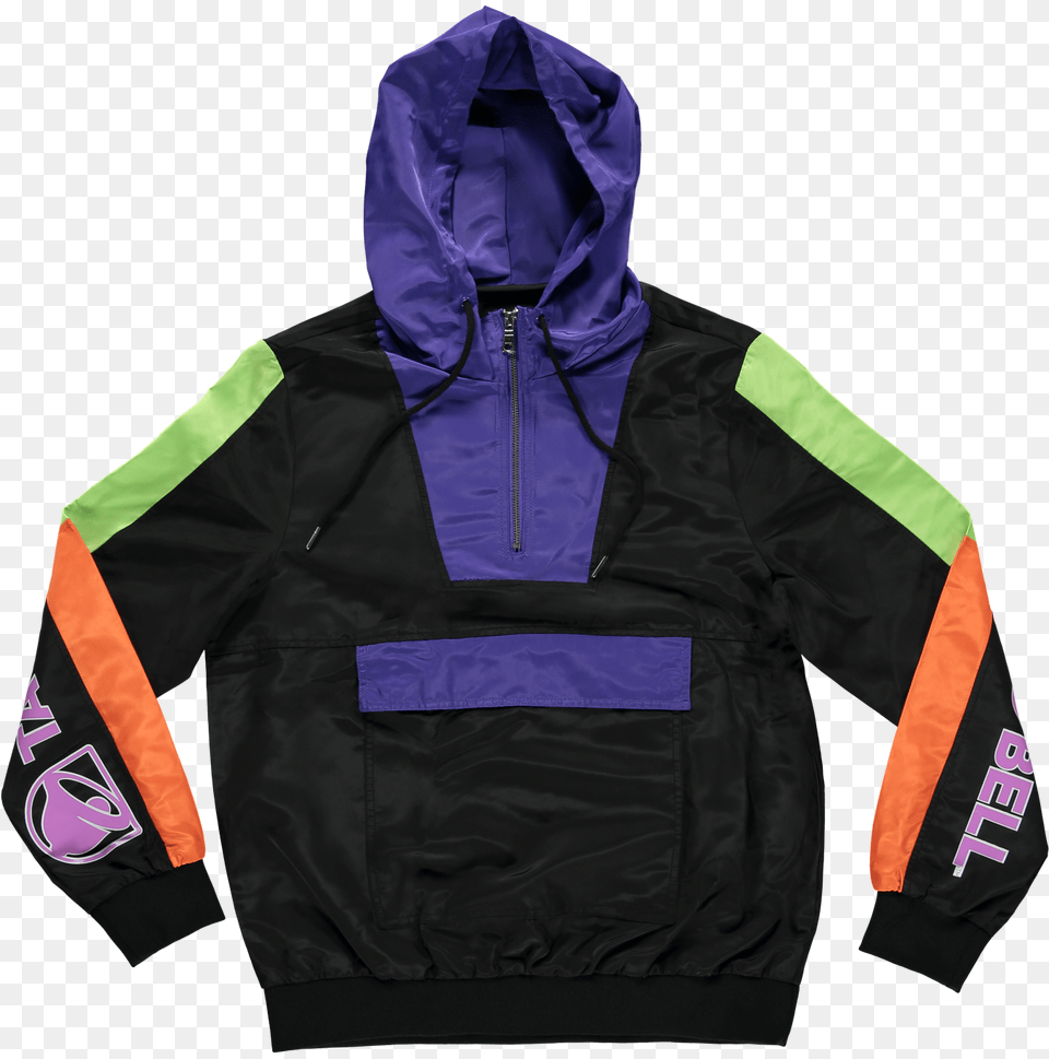 Photos This Is What A Taco Bell Fashion Line Looks Forever 21 Taco Bell Jacket, Clothing, Coat, Hood, Hoodie Free Transparent Png