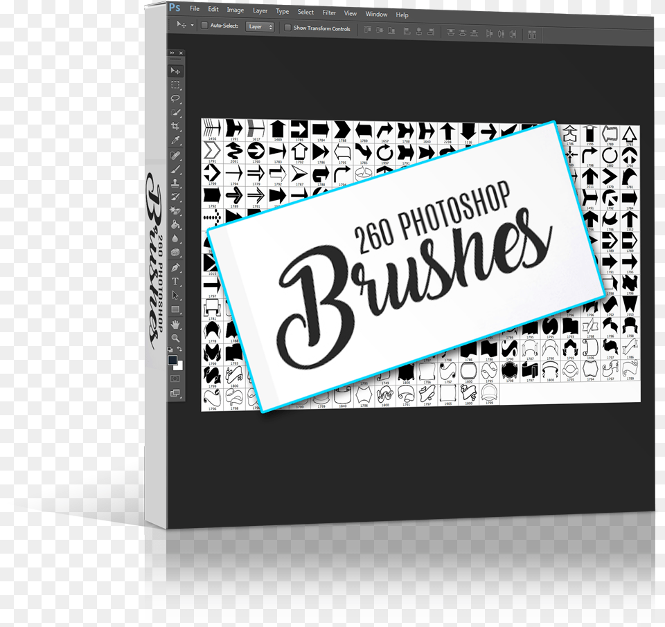 Photoshop Brushes Graphic Design, Text, Computer, Electronics Free Png Download