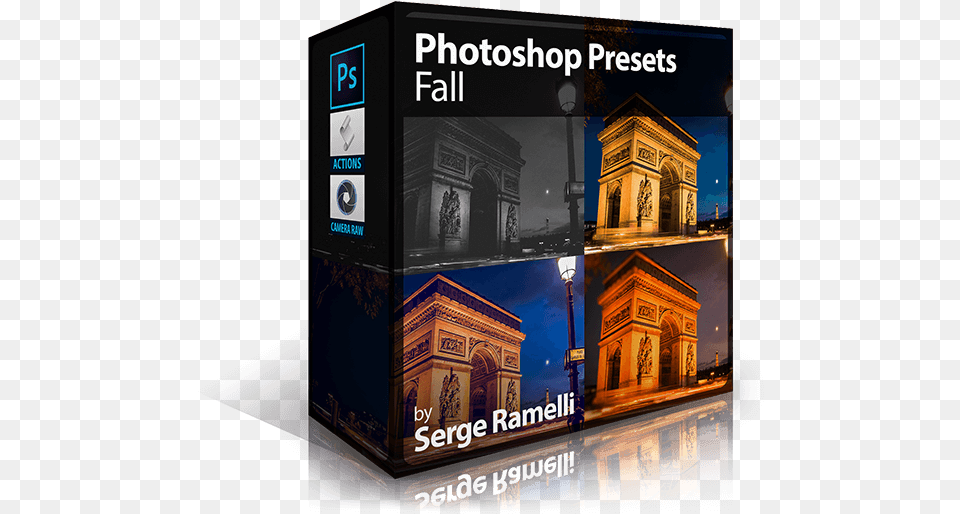 Photoshop Presets Fall Banner, Advertisement, City, Metropolis, Urban Png Image