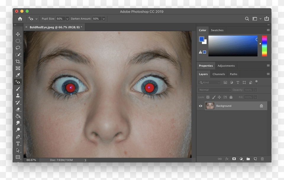 Photoshop Red Eye, Screen, Monitor, Hardware, Electronics Free Png Download