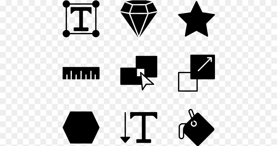 Photoshop Shapes Shapes Vector Photoshop, Gray Free Png Download