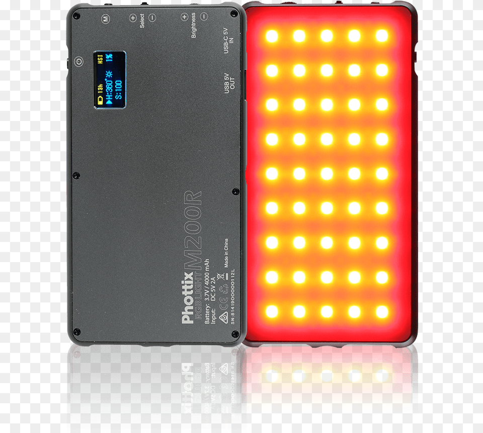 Phottix M200r Rgb Light Phottix M200r Rgb Light, Electronics, Mobile Phone, Phone, Screen Png Image