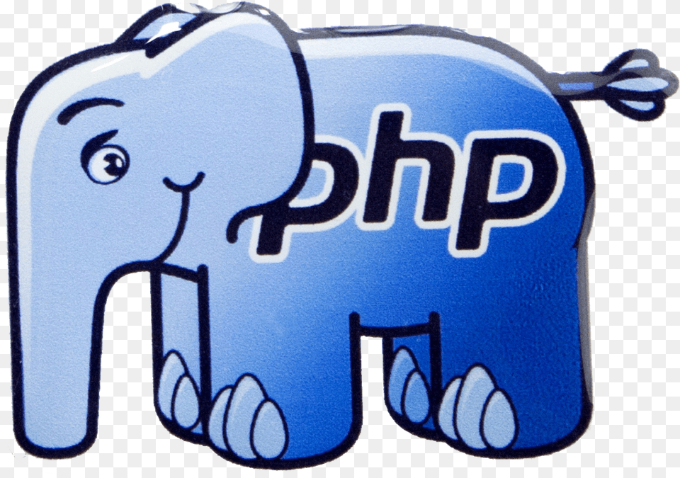 Php Elephant Logo Image Background Php, Animal, Mammal, Wildlife Free Png Download