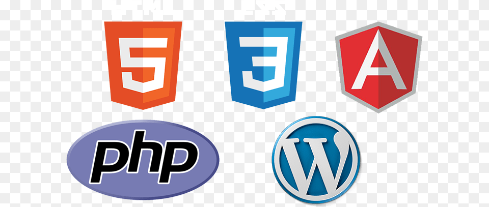 Php Html Css Wordpress Angularjs Logo Html Css Js, First Aid, Text Free Png