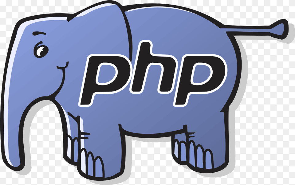 Php Logo Elephant Php Logo, Animal, Wildlife, Mammal Png Image