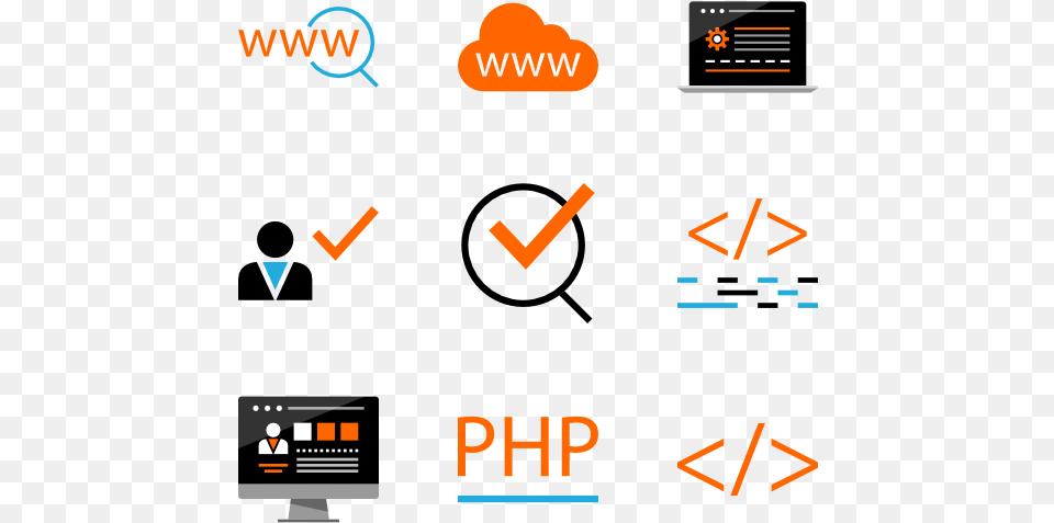 Php Vector Web Web Languages Background, Computer, Electronics, Pc Free Transparent Png