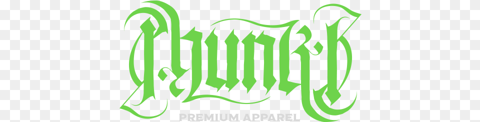 Phunk B Graphic Design, Green, Text, Logo, Calligraphy Png