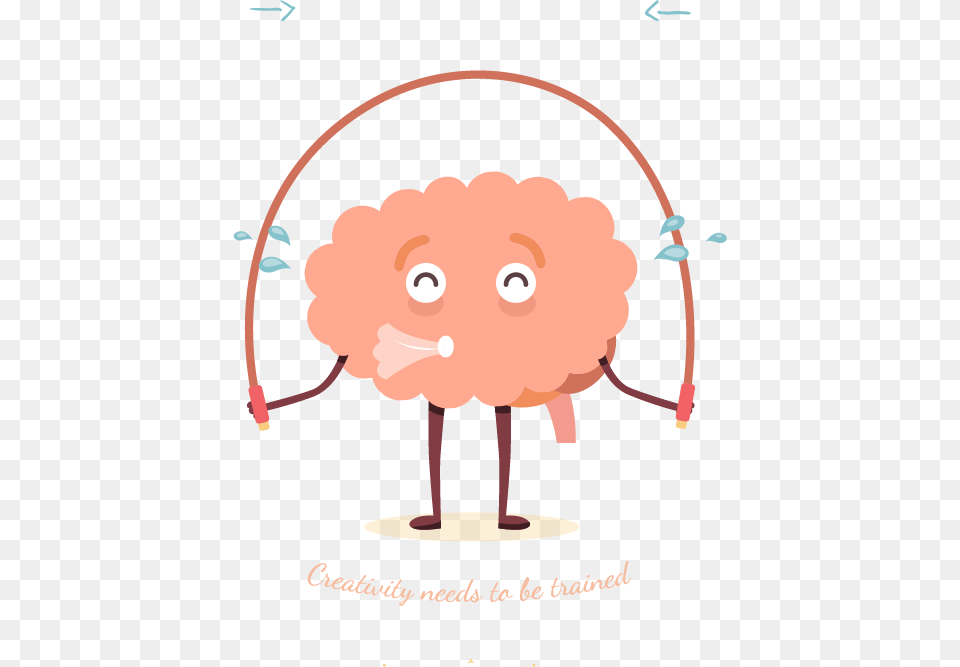 Physical Exercise Brain Injury Cognitive Training Skipping, Face, Head, Person Png