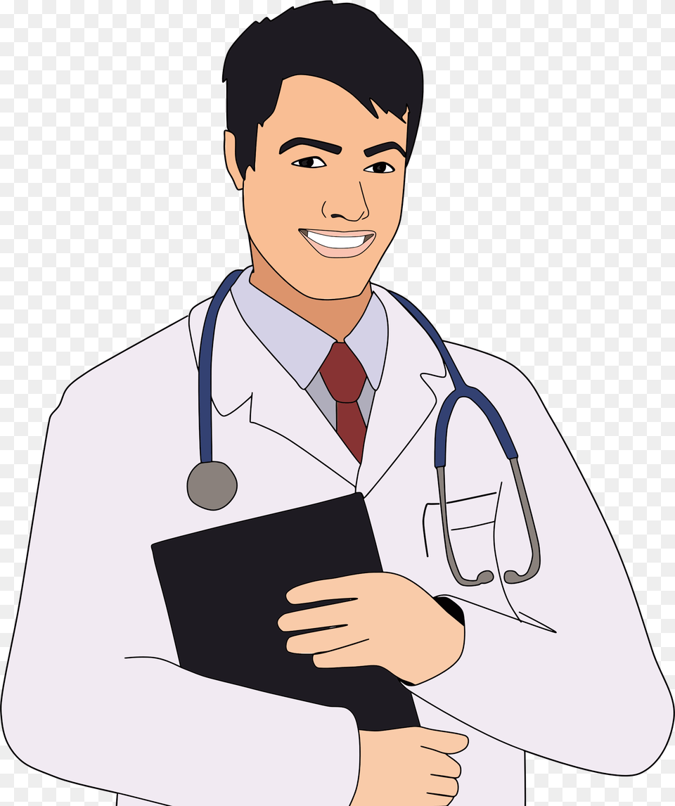 Physician Clip Art Clip Art Picture Of Doctor, Clothing, Coat, Lab Coat, Adult Free Png