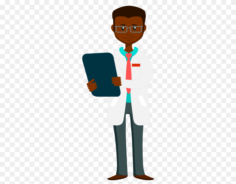 Physician Medicine Computer Icons Black Surgeon, Clothing, Coat, Lab Coat, Male Free Png