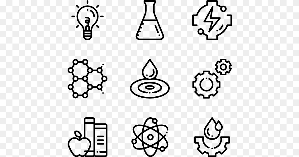 Physics Event Icon, Gray Png Image