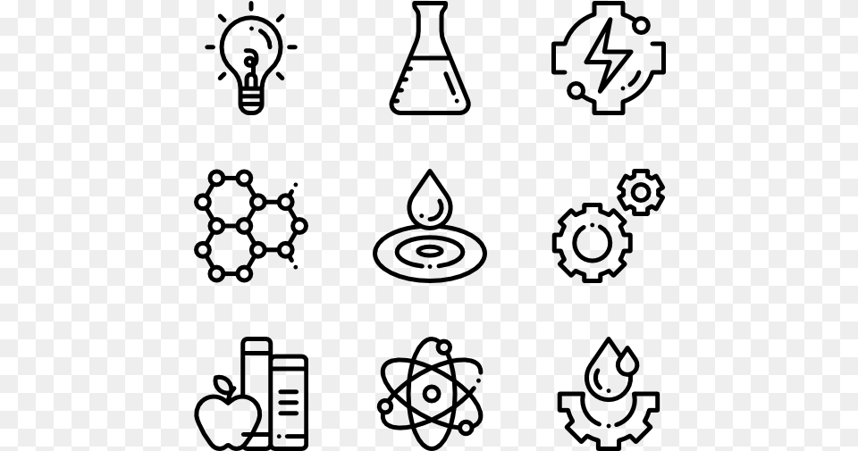 Physics Jewellery Icon, Gray Png