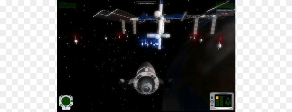 Physics Simulation Of Klipper Docking With The Iss Physics, Astronomy, Outer Space, Space Station Free Png