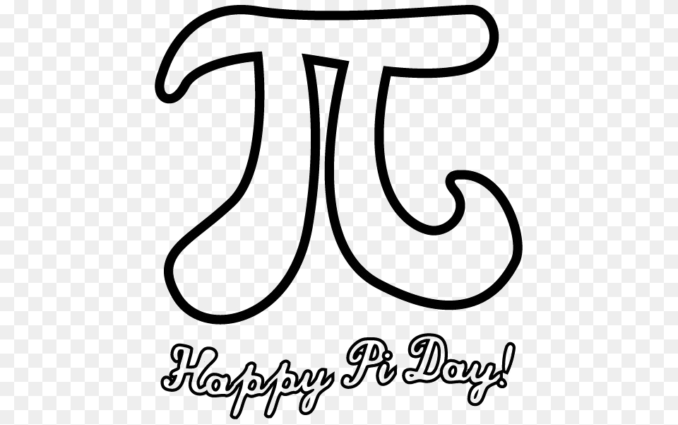 Pi Day Download Line Art, Text, Handwriting, Smoke Pipe, Home Decor Free Png