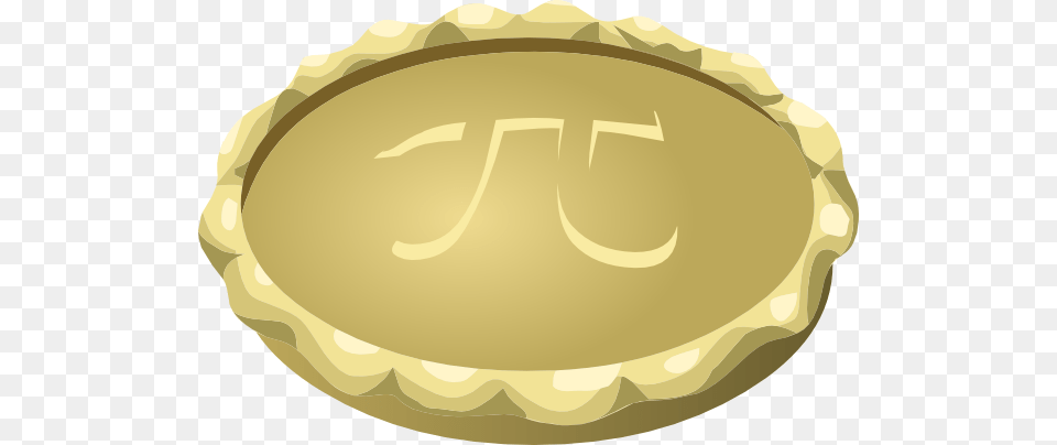 Pi Pie Shot Glass, Gold Png Image