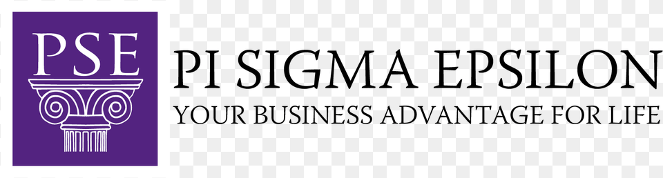 Pi Sigma Epsilon, Purple, Text Free Transparent Png