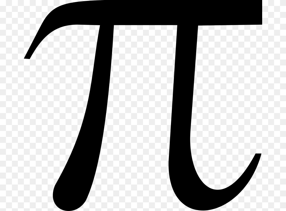 Pi Symbol Transparent Background, Gray Png Image