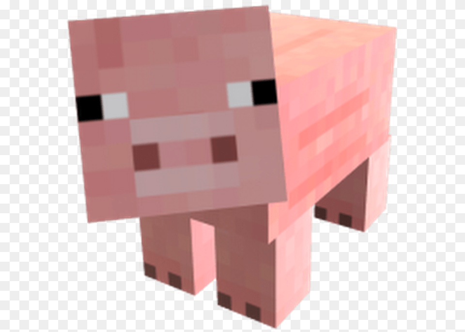 Pi The Boss Baby Minecraft Minecraft Pig, Plywood, Wood, Furniture, Table Free Png