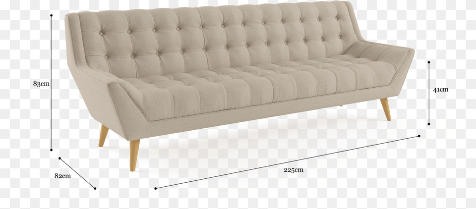 Pia 3 Seater Sofa Couch, Furniture Free Png