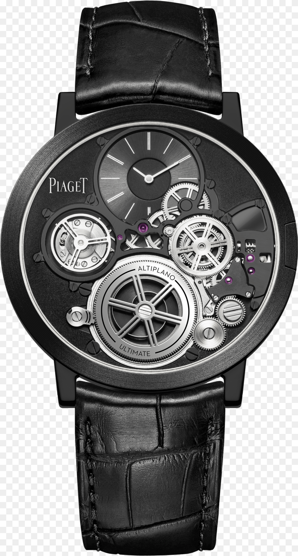 Piaget Altiplano Ultimate Concept Black Piaget Sa, Arm, Body Part, Person, Wristwatch Free Png