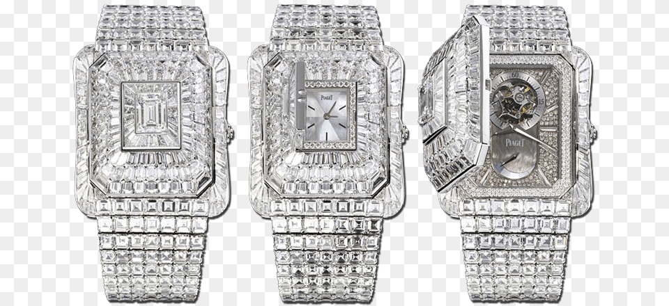 Piaget Emperador Temple3 Copy Diamond Watches For Men, Wristwatch, Person, Arm, Body Part Png Image