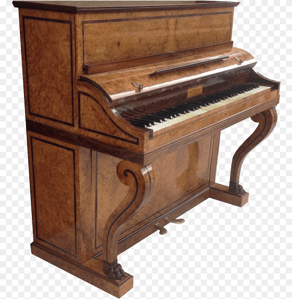 Pianino George Sand Model Piano, Keyboard, Musical Instrument, Upright Piano, Grand Piano Free Png