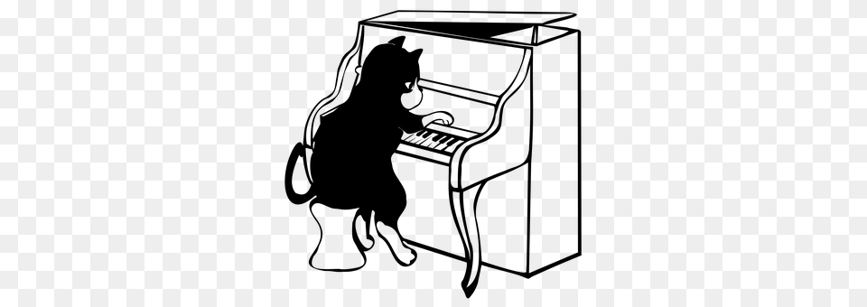 Piano Gray Png Image