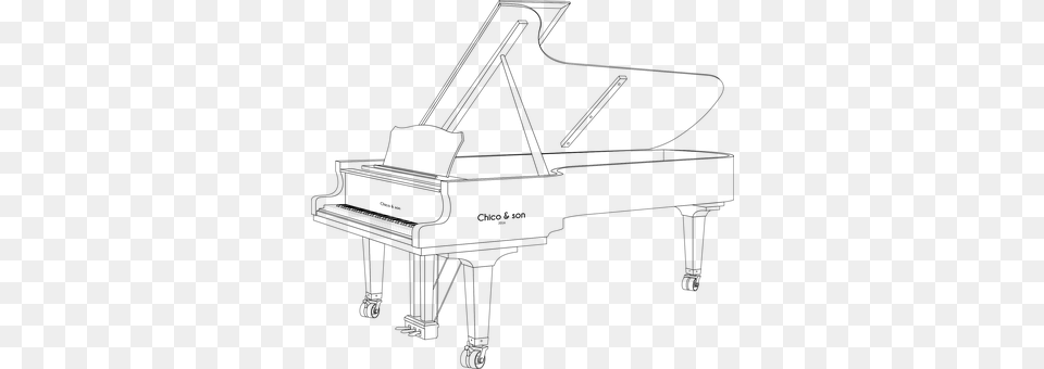 Piano Gray Free Png Download