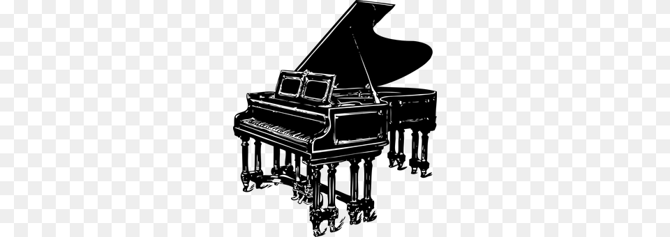 Piano Gray Png Image