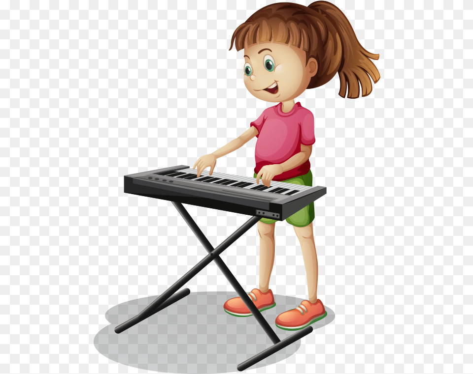 Piano Cartoon Stock Photography Kinds Of Music Instruments, Baby, Person, Face, Head Png