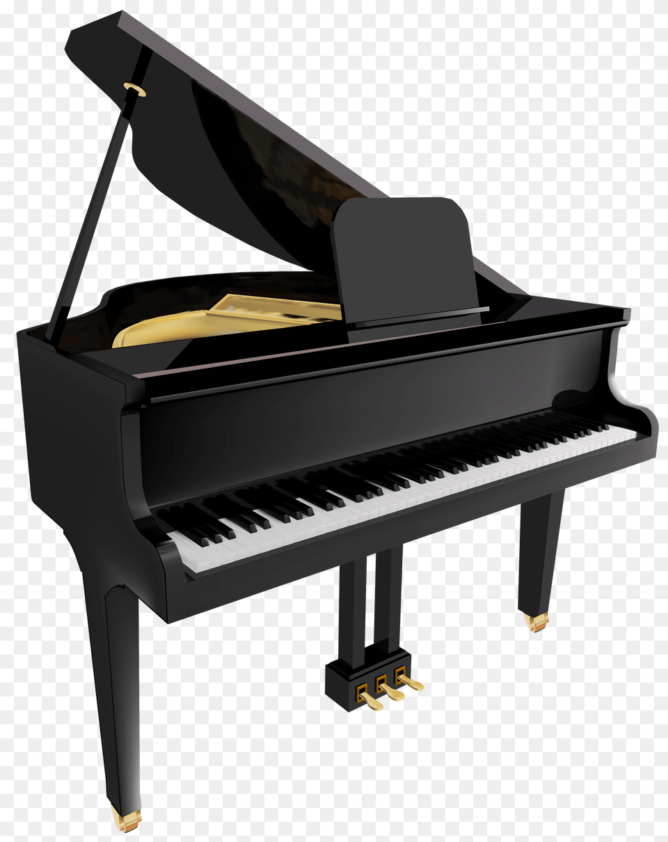 Piano Clipart, Grand Piano, Keyboard, Musical Instrument Png Image