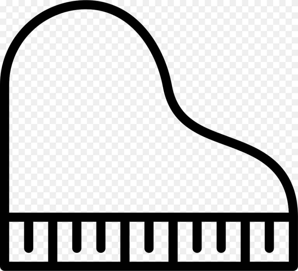 Piano Icon Download, Stencil, Gate Free Transparent Png