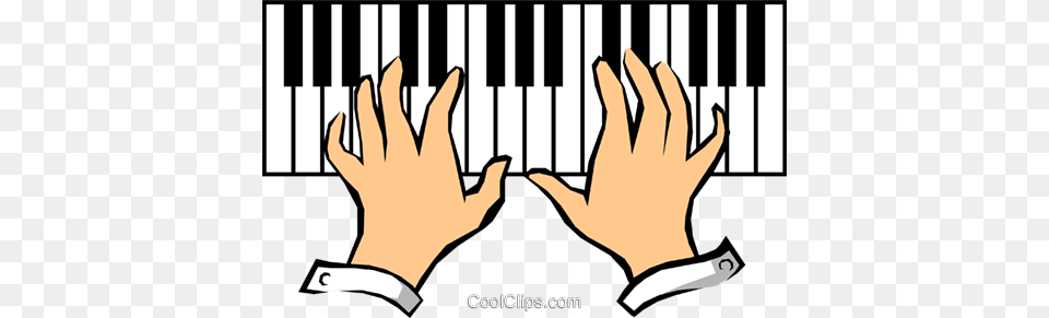 Piano Keyboards Royalty Vector Clip Art Illustration, Person, Keyboard Free Png