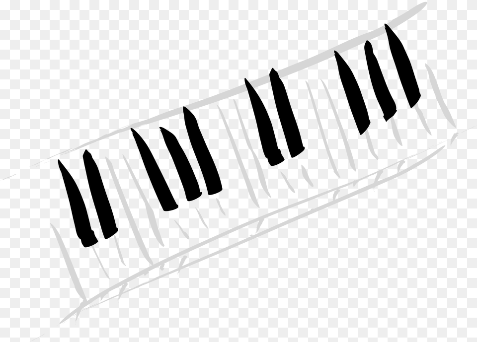 Piano Keys, Text, Blade, Dagger, Knife Free Png
