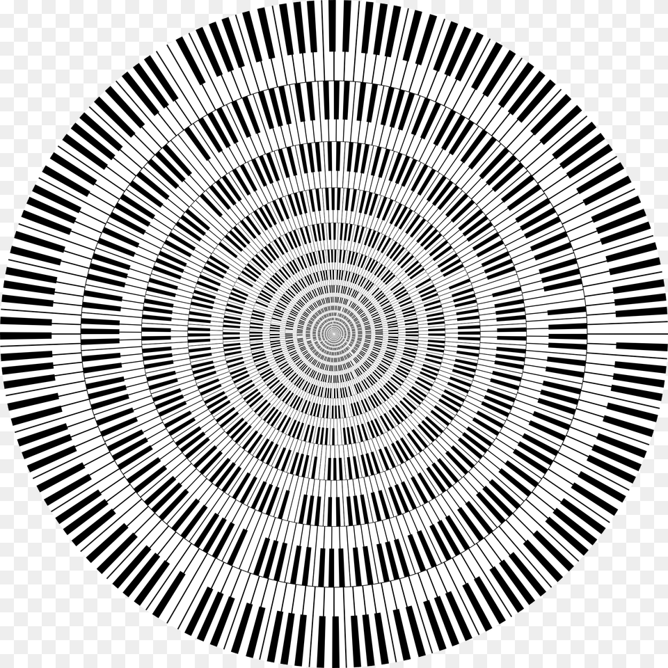 Piano Keys Circle Vortex Icons, Spiral, Coil Png