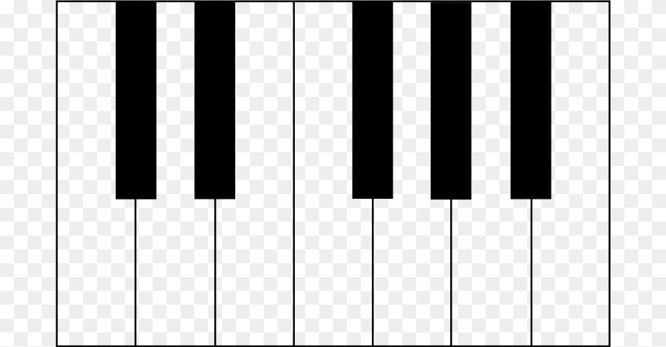 Piano Keys Jonathan Diet, Gray Free Png Download