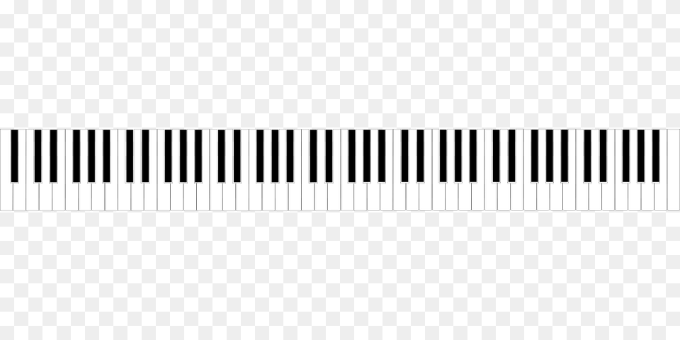 Piano Keys Vector Clip Art, Keyboard, Musical Instrument Free Png Download