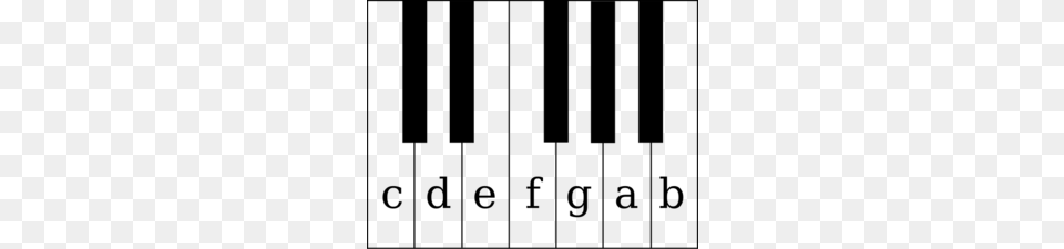 Piano Keys With Notes Clip Art, Gray Png