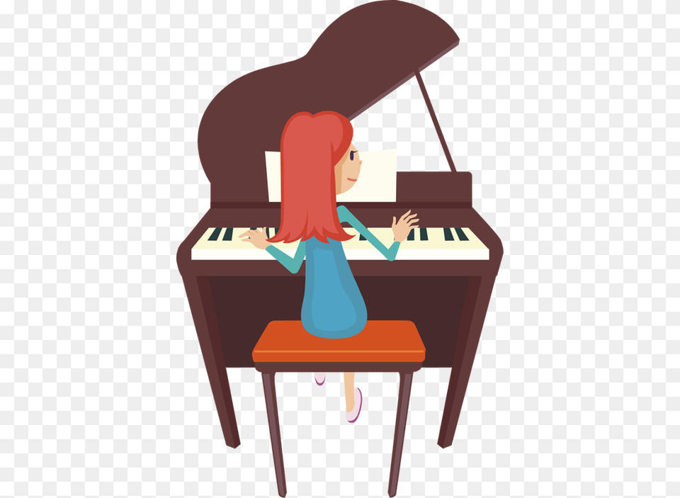 Piano Lessons Cliparts Download Clip Art, Keyboard, Musical Instrument, Person, Adult Png Image