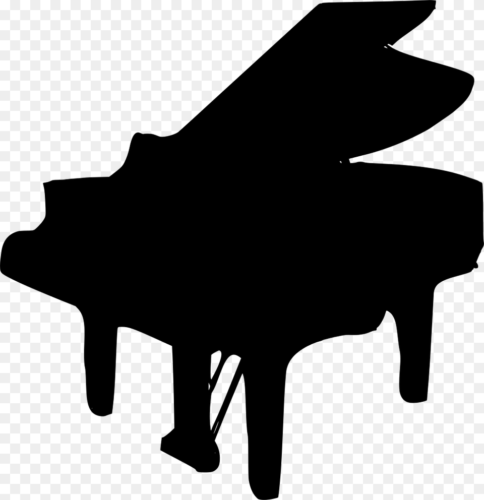 Piano Musical Instrument, Gray Free Transparent Png