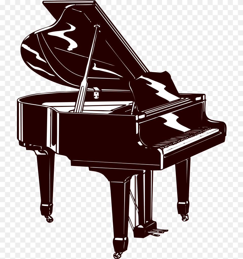 Piano Musical Instrument Silhouette Piano Silhouette Piano, Grand Piano, Keyboard, Musical Instrument Free Png Download
