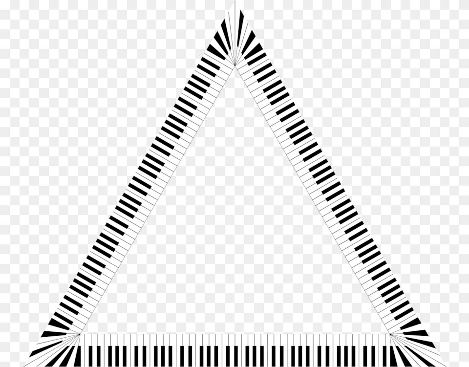 Piano Musical Keyboard Computer Icons Piano Keys Triangle, Musical Instrument Free Transparent Png